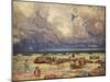 Children on the Beach, C.1910-William Samuel Horton-Mounted Giclee Print