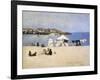 Children on the Beach, St. Ives, 1886 (Oil on Canvas)-Stanhope Alexander Forbes-Framed Giclee Print