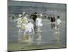 Children on the Beach-Edward Henry Potthast-Mounted Premium Giclee Print