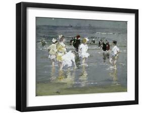 Children on the Beach-Edward Henry Potthast-Framed Giclee Print