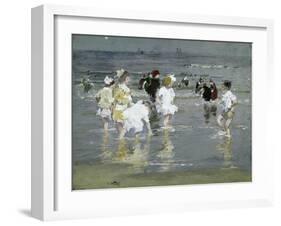 Children on the Beach-Edward Henry Potthast-Framed Giclee Print