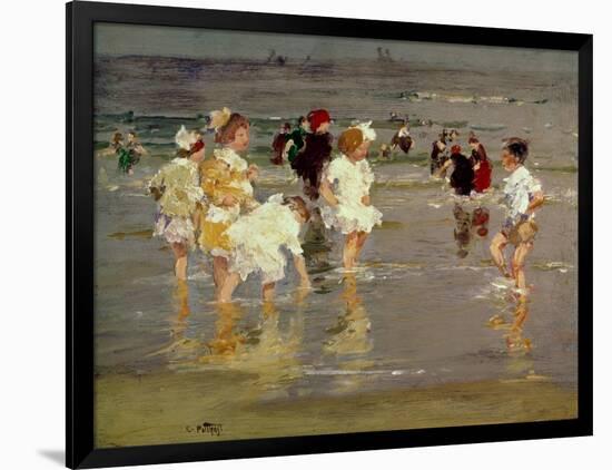 Children on the Beach-Edward Henry Potthast-Framed Giclee Print