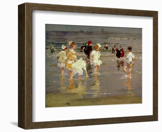 Children on the Beach-Edward Henry Potthast-Framed Giclee Print