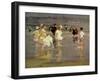 Children on the Beach-Edward Henry Potthast-Framed Premium Giclee Print