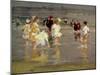 Children on the Beach-Edward Henry Potthast-Mounted Premium Giclee Print