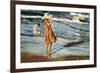 Children on the Beach-Joaqu?n Sorolla y Bastida-Framed Art Print