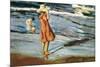 Children on the Beach-Joaqu?n Sorolla y Bastida-Mounted Art Print