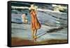 Children on the Beach-Joaqu?n Sorolla y Bastida-Framed Stretched Canvas