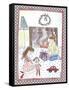Children Opening Christmas Gifts-Effie Zafiropoulou-Framed Stretched Canvas