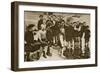 Children Paddling in the Serpentine-null-Framed Photographic Print