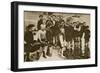 Children Paddling in the Serpentine-null-Framed Photographic Print