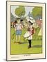 Children, Park C1908-Charles Robinson-Mounted Art Print