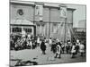 Children Performing a Maypole Drill, Southfields Infants School, Wandsworth, London, 1906-null-Mounted Photographic Print