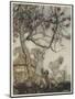 Children Pick Apples-Arthur Rackham-Mounted Art Print