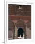 Children Play Beneath the Figures of Shiva and Parvati at a Temple in Durbar Square, Nepal-Don Smith-Framed Photographic Print