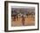 Children Play in the North Darfur Refugee Camp of El Sallam on Wednesday October 4, 2006-Alfred De Montesquiou-Framed Photographic Print