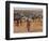 Children Play in the North Darfur Refugee Camp of El Sallam on Wednesday October 4, 2006-Alfred De Montesquiou-Framed Photographic Print