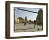 Children Play Soccer-null-Framed Photographic Print