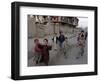 Children Play with a Soccer Ball-null-Framed Photographic Print