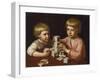 Children Playing, 1837-Kapiton Stepanovich Pavlov-Framed Giclee Print