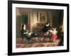 Children Playing at Coach and Horses-Charles Robert Leslie-Framed Giclee Print