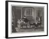 Children Playing at Horses, in the Late International Exhibition-Charles Robert Leslie-Framed Giclee Print