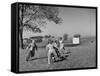 Children Playing at Recess-Bernard Hoffman-Framed Stretched Canvas