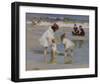 Children Playing at the Seashore-Edward Henry Potthast-Framed Giclee Print