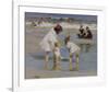 Children Playing at the Seashore-Edward Henry Potthast-Framed Giclee Print