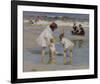 Children Playing at the Seashore-Edward Henry Potthast-Framed Giclee Print