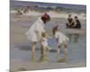 Children Playing at the Seashore-Edward Henry Potthast-Mounted Giclee Print