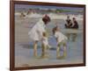 Children Playing at the Seashore-Edward Henry Potthast-Framed Giclee Print