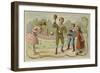 Children Playing Bilboquet-null-Framed Giclee Print