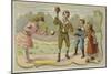 Children Playing Bilboquet-null-Mounted Giclee Print