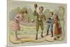 Children Playing Bilboquet-null-Mounted Giclee Print