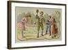 Children Playing Bilboquet-null-Framed Giclee Print