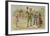 Children Playing Bilboquet-null-Framed Giclee Print