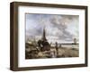 Children Playing by the Ocean-Jan Mari Henri Ten Kate-Framed Giclee Print