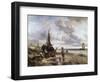 Children Playing by the Ocean-Jan Mari Henri Ten Kate-Framed Giclee Print