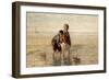 Children Playing by the Seaside-Jozef Israels-Framed Giclee Print