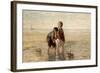 Children Playing by the Seaside-Jozef Israels-Framed Giclee Print