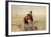 Children Playing by the Seaside-Jozef Israels-Framed Giclee Print