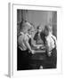 Children Playing Chinese Checkers-John Florea-Framed Photographic Print