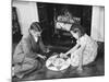 Children Playing Chinese Checkers-Philip Gendreau-Mounted Photographic Print