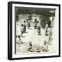 Children Playing Hopscotch, Kashmir, India, C1900s-Underwood & Underwood-Framed Photographic Print