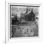 Children Playing in a Playground in Sheffield-Henry Grant-Framed Photographic Print