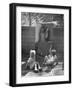 Children Playing in a Toy Made by Charles Eames-Allan Grant-Framed Photographic Print