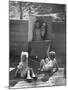 Children Playing in a Toy Made by Charles Eames-Allan Grant-Mounted Photographic Print