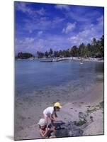Children Playing in Sand at Grand Bay Beach-Bill Bachmann-Mounted Photographic Print