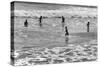 Children Playing in Sea, Somnath-null-Stretched Canvas